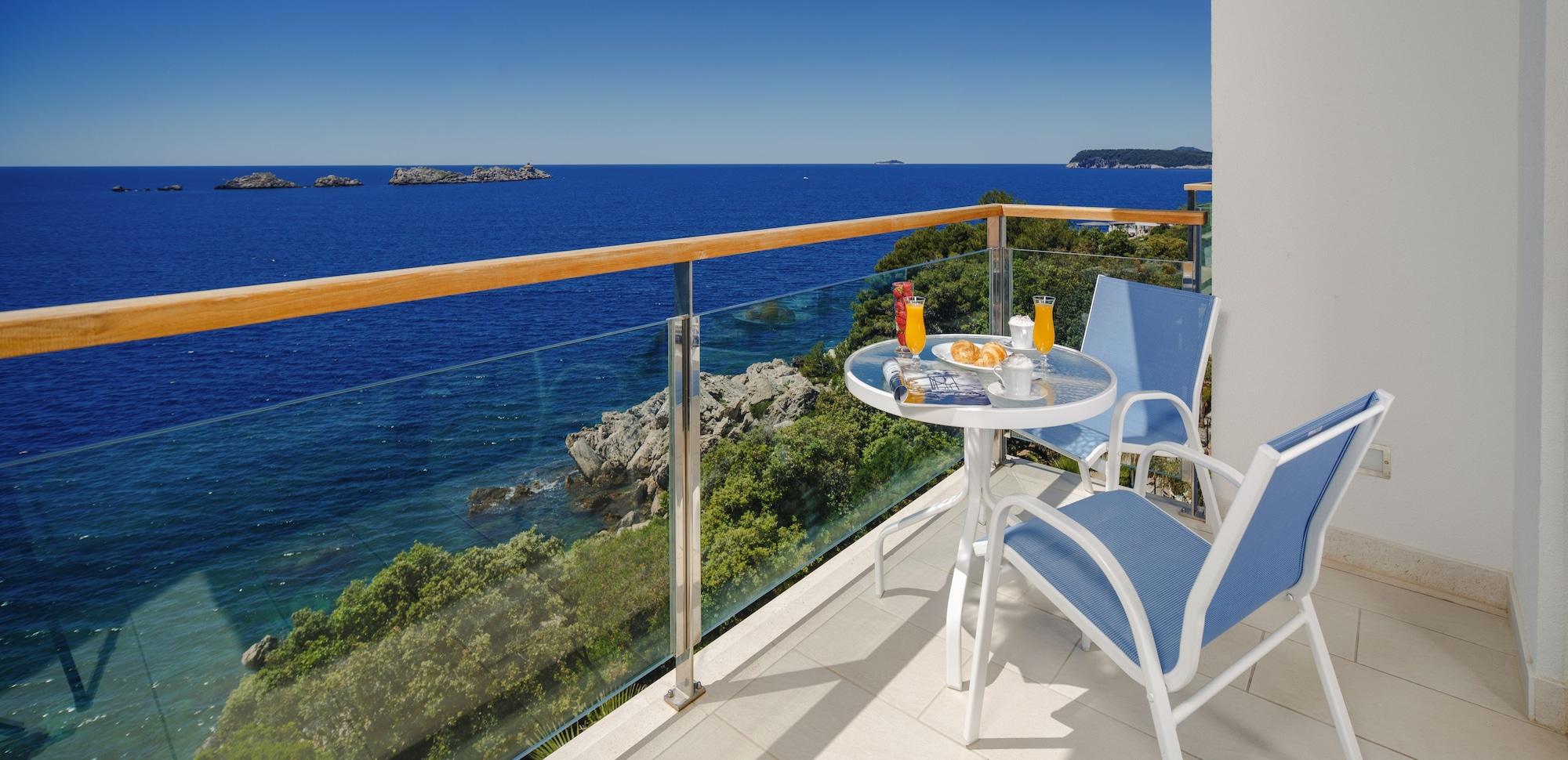 דוברובניק Royal Princess Hotel מראה חיצוני תמונה A balcony
